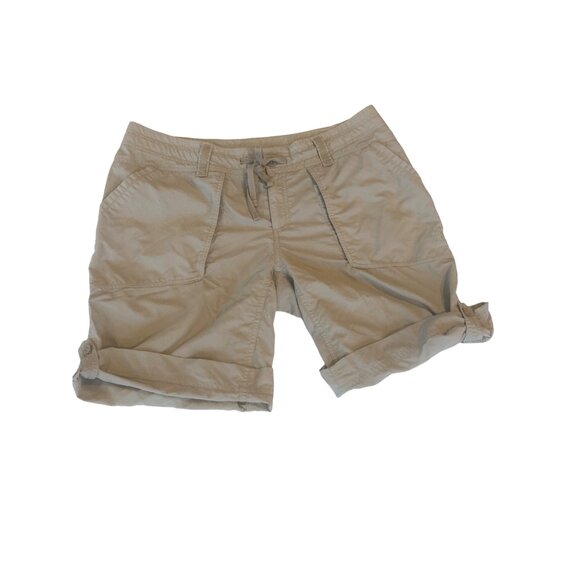 The North Face Horizon II Roll Up Short Women's 14 Beige Hike Quick Dry - Picture 8 of 16